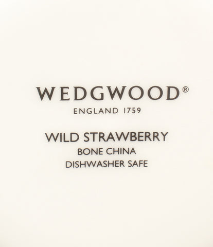 ウェッジウッド 美品 カップ＆ソーサー 2客 プレート 大皿 27cm セット  ワイルドストロベリー       WEDGWOOD