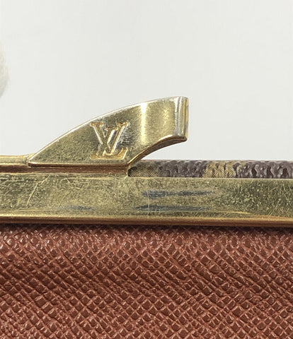 ルイヴィトン 訳あり 二つ折り財布 がま口 ポルトモネビエヴィエノワ モノグラム   M61663 レディース  (2つ折り財布) Louis Vuitton
