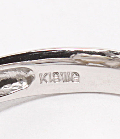 美品 リング 指輪 K18WG 白蝶パール11mm ダイヤ0.25ct      レディース SIZE 11号 (リング)