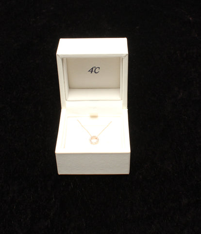 ヨンドシー 美品 ネックレス K18 ダイヤ      レディース  (ネックレス) 4℃