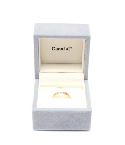 カナルヨンドシー 美品 リング 指輪 K10 ダイヤ      レディース SIZE 11号 (リング) canal 4℃