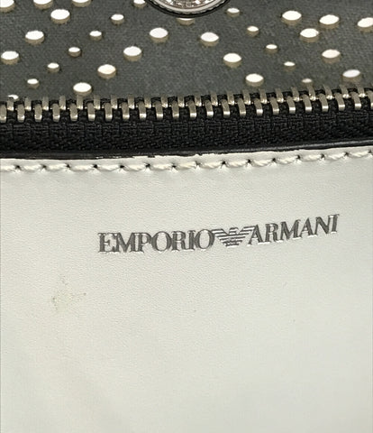 エンポリオアルマーニ  2way パンチングトートバッグ ショルダーバッグ 斜め掛け ハンドバッグ      レディース   EMPORIO ARMANI