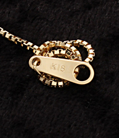 美品 ネックレス K18 ダイヤ 0.30ct      レディース  (ネックレス)