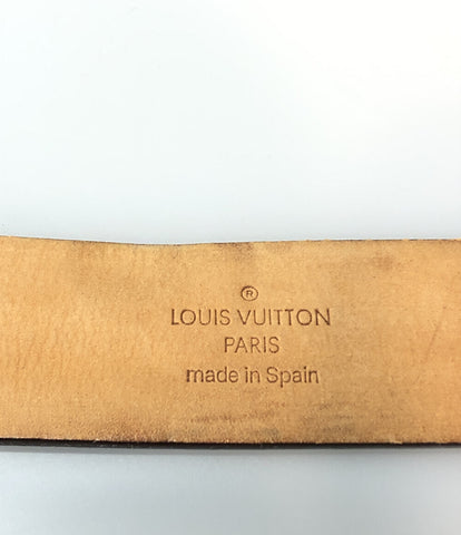 ルイヴィトン  ベルト ゴールドバックル サンチュールキャレ ダミエ   M6802V メンズ  (複数サイズ) Louis Vuitton