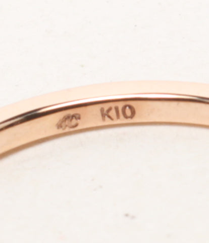 ヨンドシー 美品 リング 指輪 K10 ダイヤ1P      レディース SIZE 9号 (リング) 4℃
