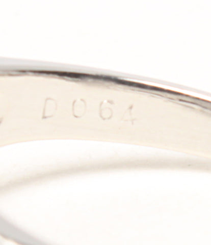 美品 リング 指輪 Pt900 パライバトルマリン0.82ct ダイヤ0.64ct      レディース SIZE 13号 (リング)