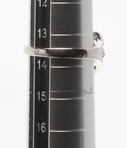 美品 リング 指輪 Pt900 パライバトルマリン0.82ct ダイヤ0.64ct      レディース SIZE 13号 (リング)