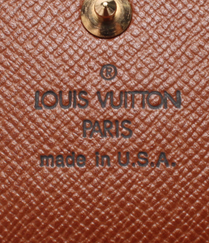 ルイヴィトン  三つ折り財布 廃番 ポルトモネビエカルトクレディ モノグラム   M61652 メンズ  (3つ折り財布) Louis Vuitton