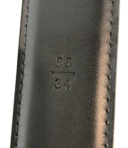 ルイヴィトン  ベルト シルバー金具 サンチュールクラシック タイガ    M6343Q メンズ SIZE 85/34 (複数サイズ) Louis Vuitton