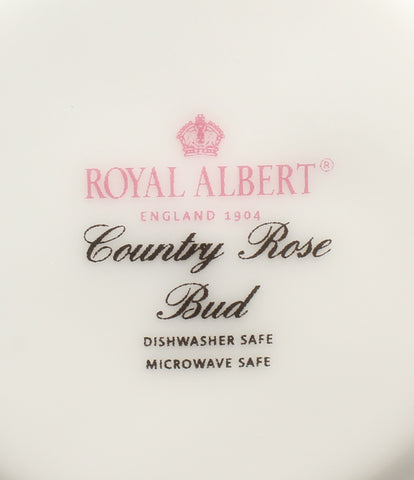 ロイヤルアルバート 美品 ティーセット ティーポット カップ＆ソーサー4客  カントリーローズバッド       ROYAL ALBERT