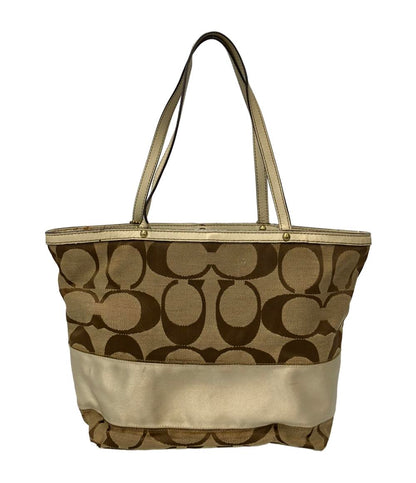 COACH トートバッグ ラージシグネチャー 10124 レディース コーチ