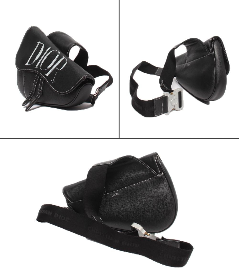 Dior ALEX FOXTON ボディバッグ ショルダーバッグ コラボ サドルバッグ メンズ ディオール アレックス フォックストン