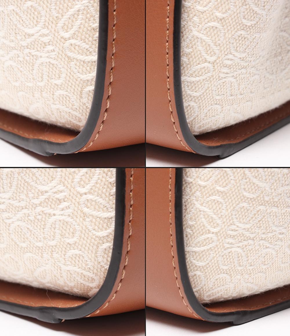 美品 ロエベ 2way ハンドバッグ ショルダーバッグ 斜め掛け ハンモック ドローストリングバッグ ミニ レディース LOEWE