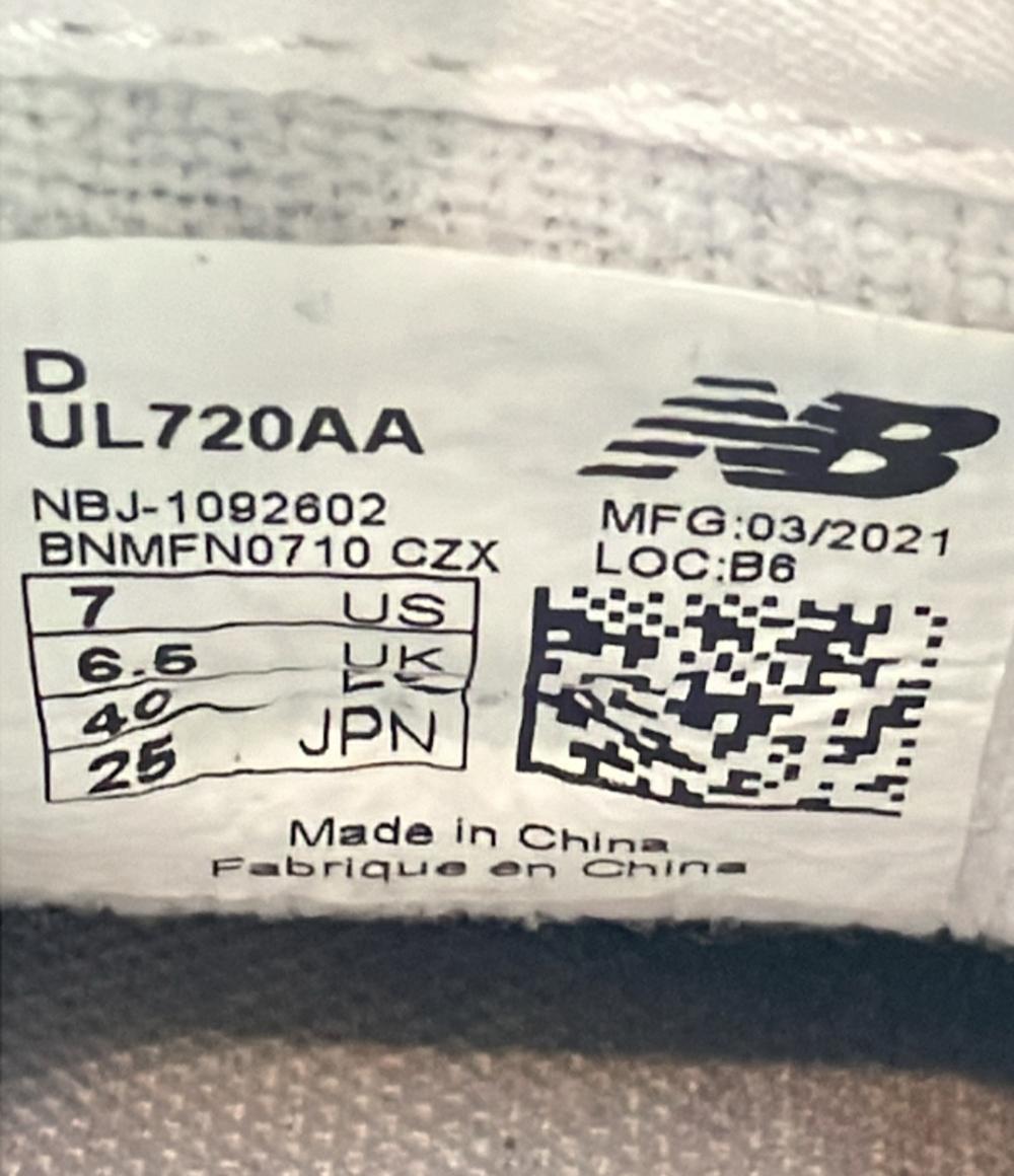 NEW BALANCE ローカットスニーカー UL720AA メンズ レディース SIZE 25.0 ニューバランス