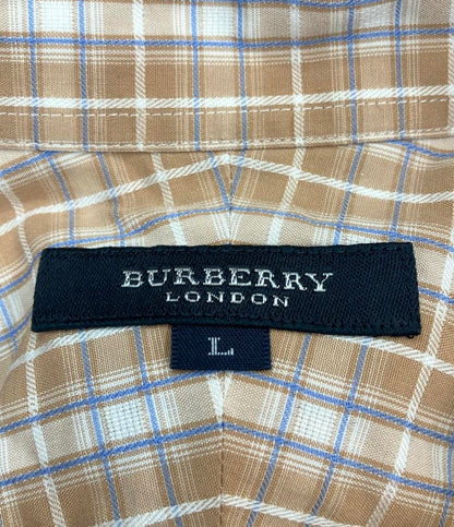 バーバリーロンドン チェック柄長袖シャツ メンズ SIZE L (L) BURBERRY LONDON