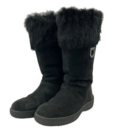 サルヴァトーレフェラガモ ガンチーニミドル丈ブーツ TZ 314 レディース SIZE 6M (M) Salvatore Ferragamo