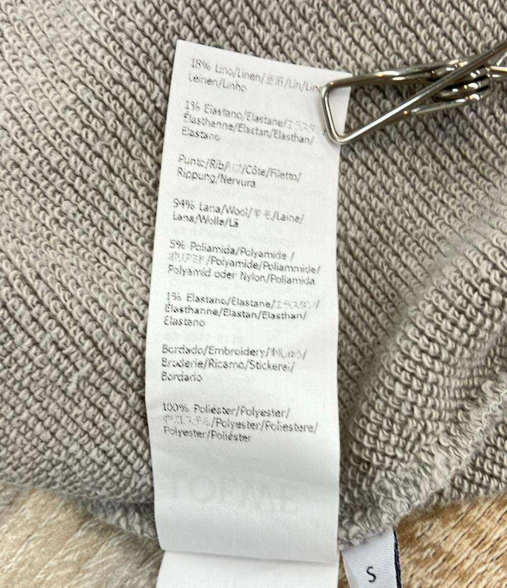 LOEWE スウェットシャツ オーバーサイズニット アナグラム レディース SIZE S ロエベ