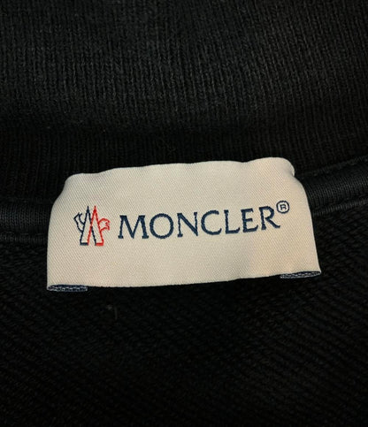MONCLER ダウンジャケット ハイネック 軽量ナイロン スウェット 切替 MAGLIA CARDIGAN C10918405500 メンズ SIZE L モンクレール