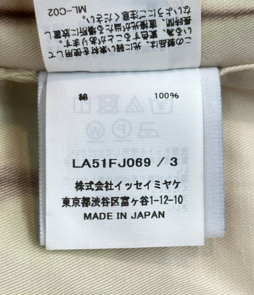 美品 ISSEY MIYAKE MEN 長袖シャツ LA51FJ069 メンズ SIZE 3 (L) イッセイミヤケ メン