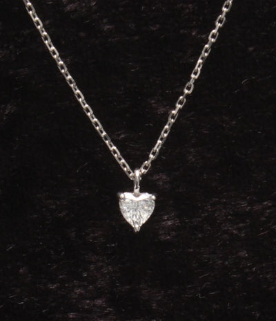 美品 canal4℃ ネックレス SV925 ハートモチーフ レディース カナルヨンドシー