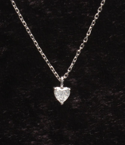 美品 canal4℃ ネックレス SV925 ハートモチーフ レディース カナルヨンドシー
