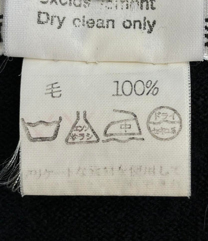 HERMES 長袖 セリエボタン ニット レディース SIZE L エルメス