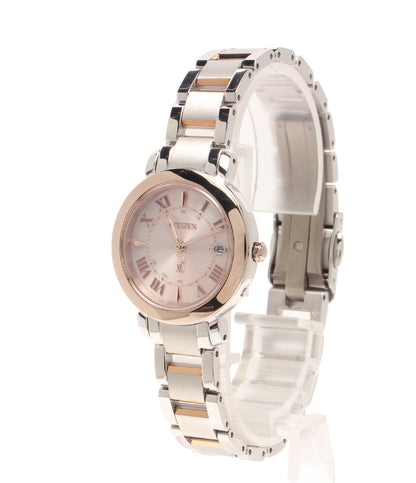 美品 CITIZEN 腕時計 hikariコレクション クロスシ― xC ソーラー ES9445-57W レディース シチズン