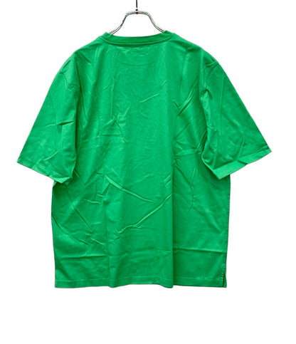 美品 エルメス ミニレザーパッチ半袖Tシャツ メンズ SIZE L HERMES