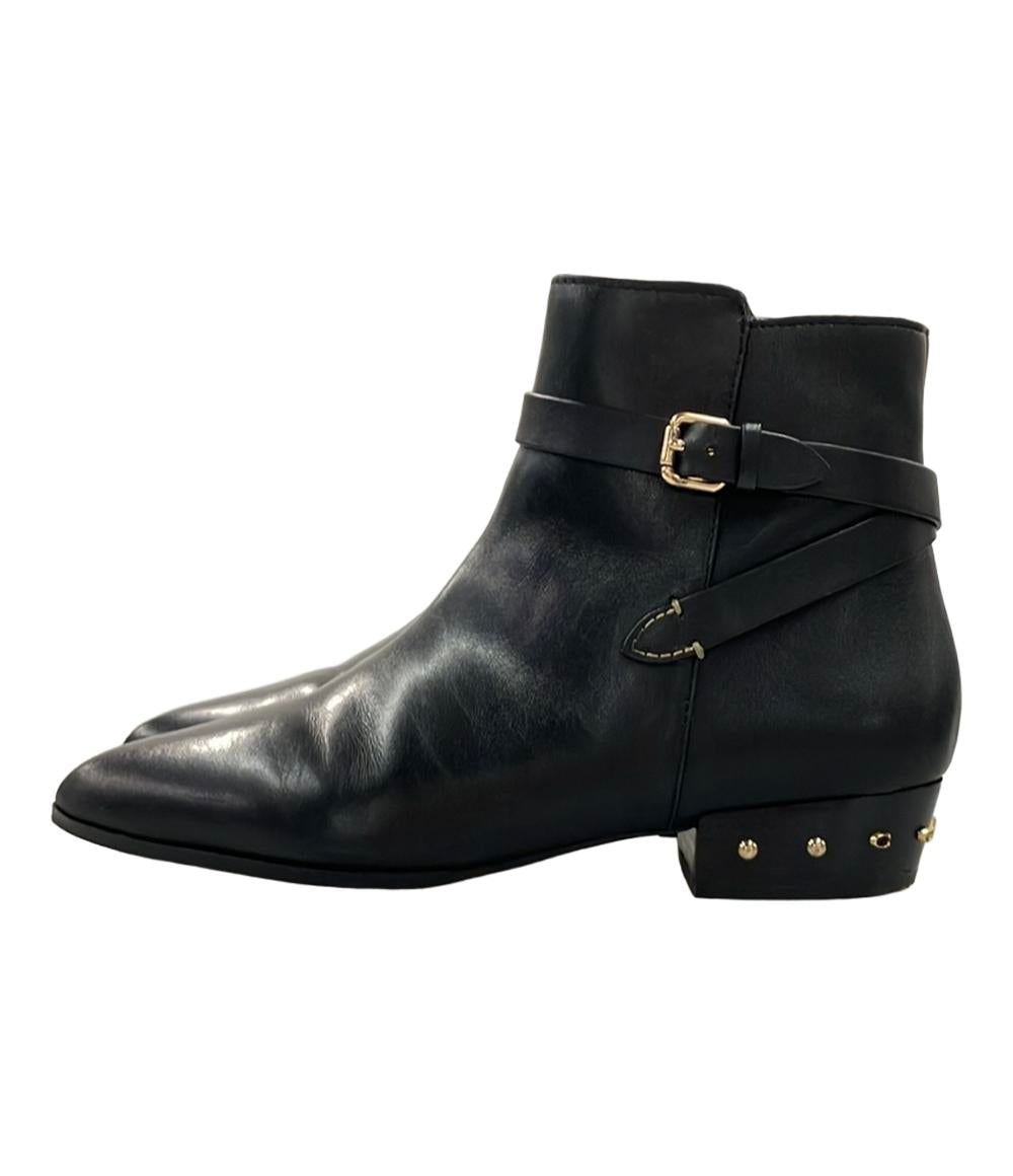 【新品未使用】COACH 黒　レザー　ショートブーツ COACH ショートブーツ レディース SIZE US 6.5 C (M) コーチ – Rehello