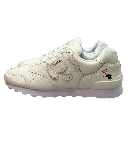 美品 Sangacio BRANDALISED ローカットスニーカー にゅ～ず PURE WHITE メンズ SIZE 28.5 サンガッチョ ブランダライズド