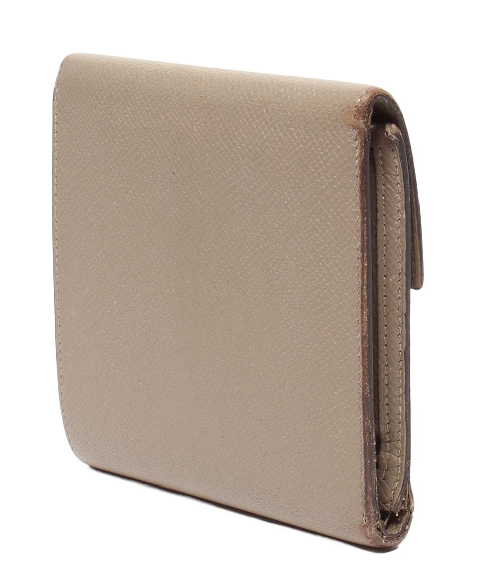 エルメス 三つ折り財布 C刻印 シルバー金具 クリック12 レディース HERMES