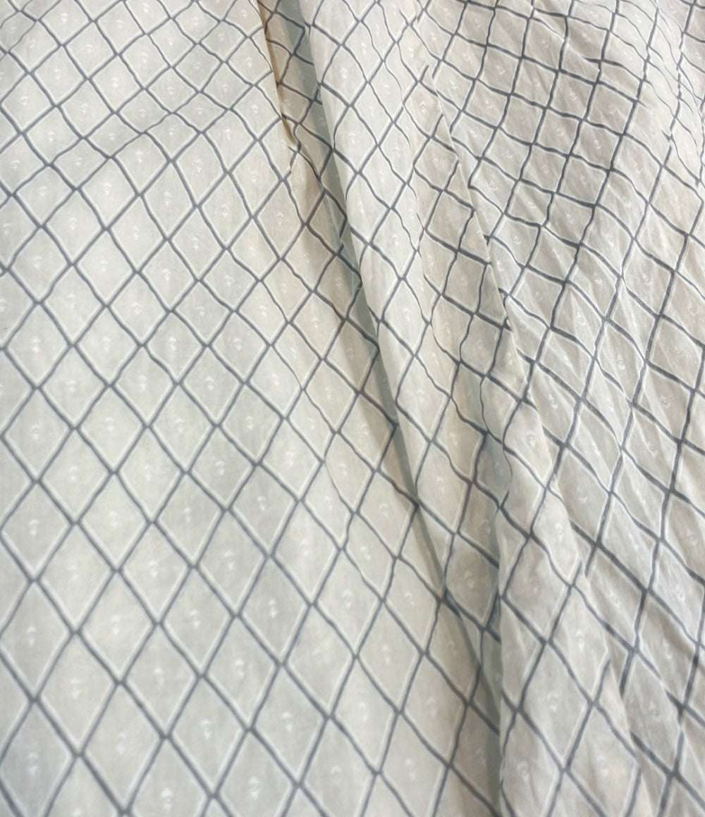 NE QUITTEZ PAS ノースリーブワンピース ダイヤチェック 010541GK3 レディース SIZE S ヌキテパ
