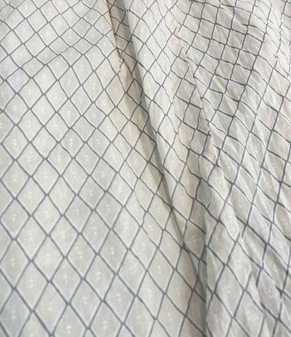 NE QUITTEZ PAS ノースリーブワンピース ダイヤチェック 010541GK3 レディース SIZE S ヌキテパ