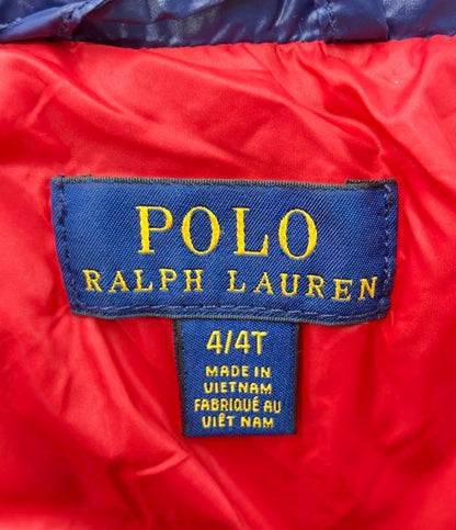 ポロ・ラルフローレン フーデッドダウンジャケット アウター キッズ SIZE 4 (110) POLO RALPH LAUREN