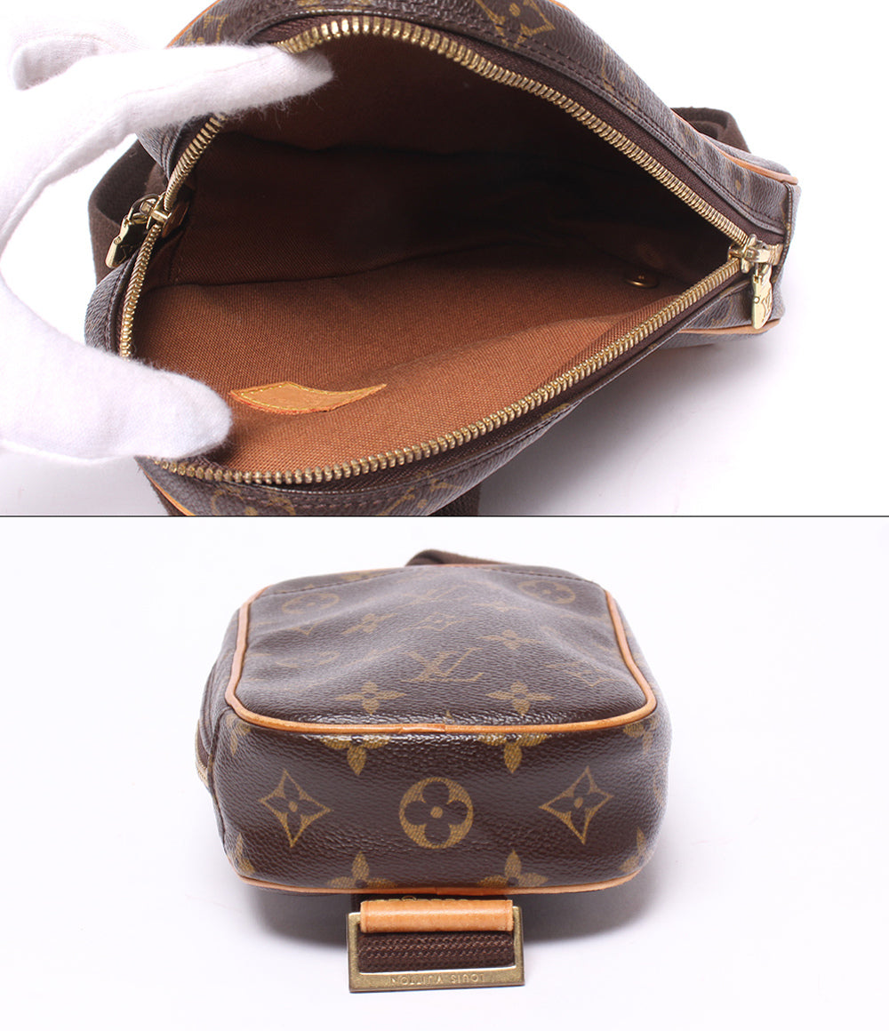 LOUIS VUITTON ボディバッグ ウエストポーチ ポシェット ガンジュ モノグラム M51870 メンズ ルイ・ヴィトン
