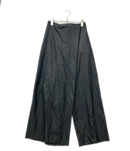 CoNTE バックゴム ラップ ワイドパンツ レディース SIZE 38 コンテ