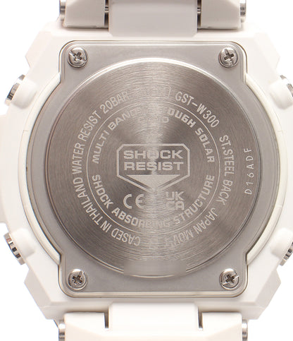 CASIO 腕時計 G-SHOCK ジースチール ソーラー ホワイト GST-W300 メンズ カシオ