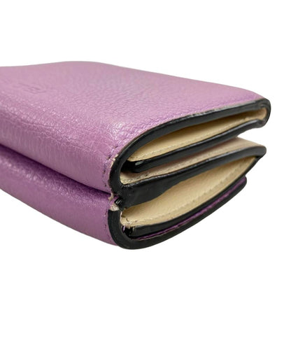 FENDI 三つ折り財布 マイクロ レザー 8M0426A91BF1JN2 レディース フェンディ