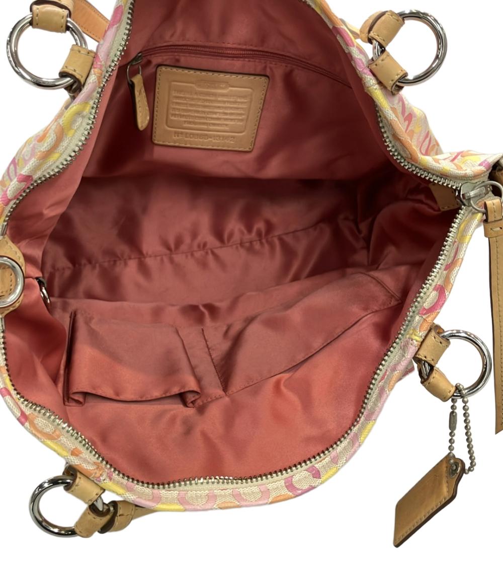 コーチ 2wayトートバッグ ショルダーバッグ 斜め掛け オプアート 13142 レディース COACH