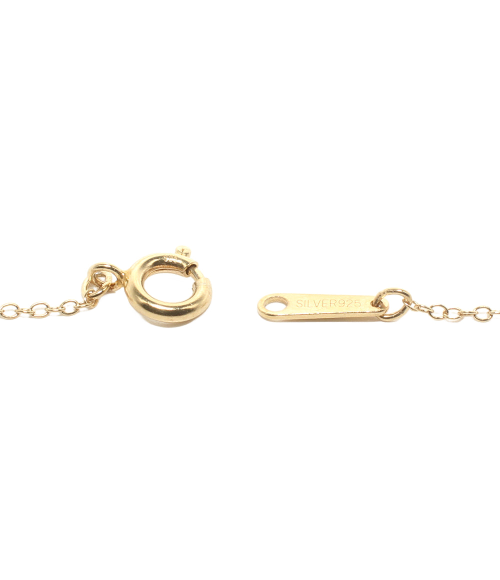 美品 NOIR DE POUPEE ネックレス SV925 サファイア レディース ノワールドプペ