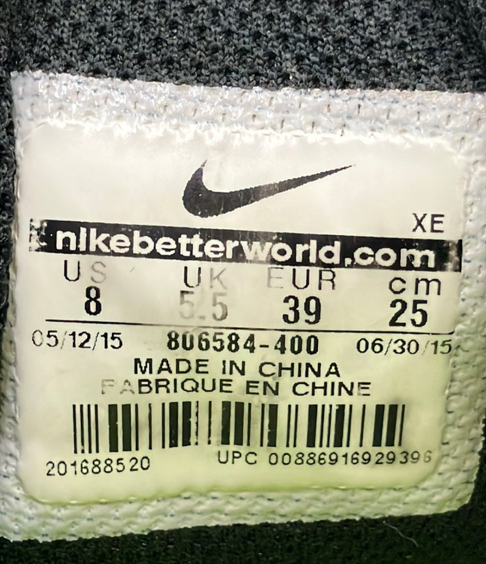 NIKE ローカットスニーカー ウィメンズ エア ズーム ストラクチャー 19 806584-400 レディース メンズ SIZE 25.0 ナイキ