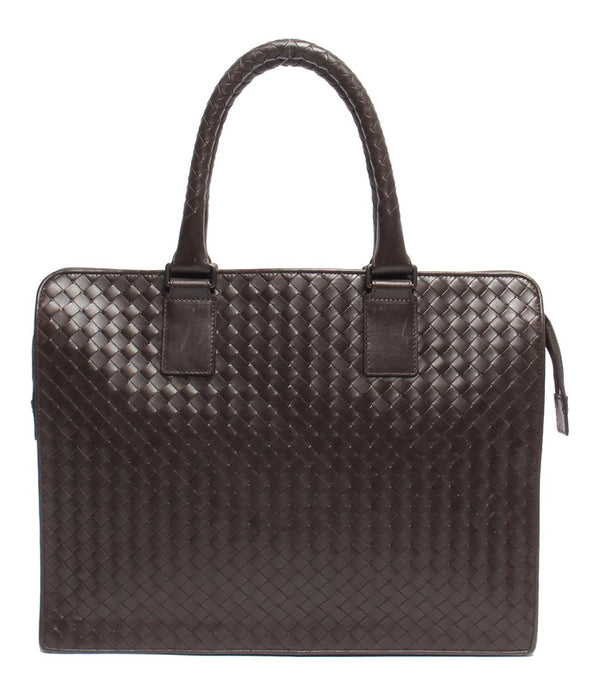 【良品】BOTTEGA VENETA イントレチャート ビジネスバッグ ボッテガ・ヴェネタ ビジネスバッグ ブリーフケース イントレ
