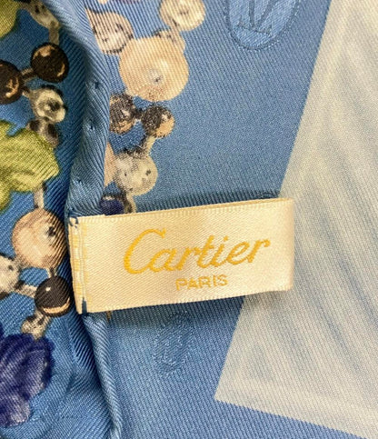 カルティエ スカーフ シルク100% 時計 レディース CARTIER