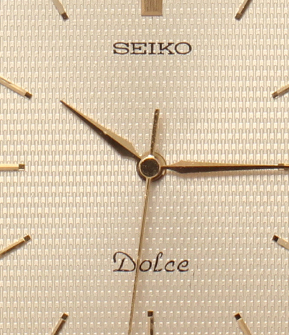 SEIKO 腕時計 ドルチェ  Dolce クオーツ ゴールド 7741-5130 レディース セイコー