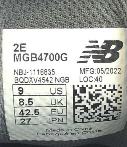 ニューバランス 美品 ローカットスニーカー ゴルフシューズ     MGB4700G メンズ SIZE 27 (L) new balance