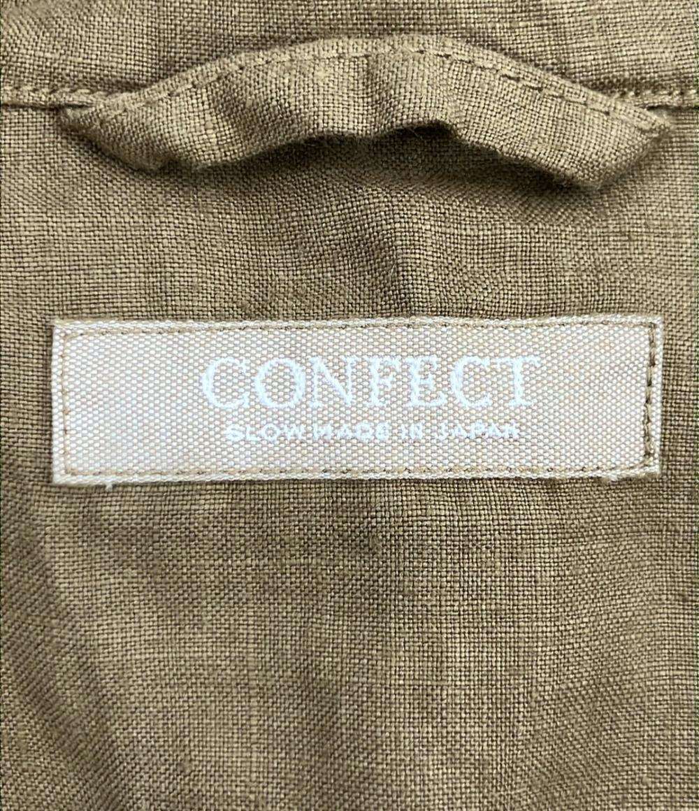 CONFECT オーバーダイリネンジャケット メンズ SIZE 3 コンフェクト