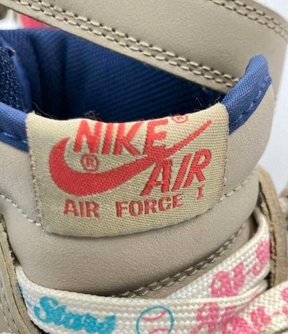 NIKE ミドルカットスニーカー × タスキーギ AIR FORCE 1 MID 306352-221 レディース SIZE 24.0 (L) ナイキ