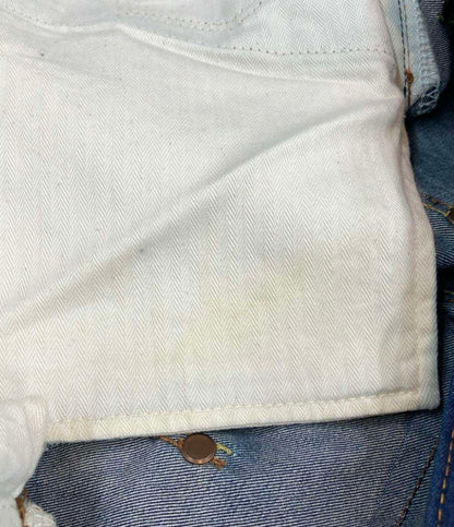 JUNYA WATANABE COMME des GARCONS MAN サルエルデニムパンツ カモ柄ポケット メンズ SIZE S ジュンヤワタナベ コムデギャルソン マン