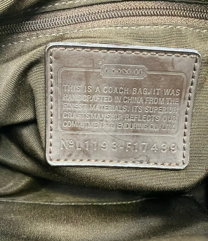 COACH 2way ショルダーバッグ 肩掛け 斜め掛け シグネチャー F17439 レディース コーチ