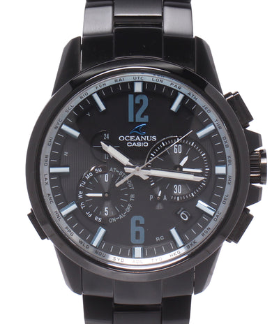 CASIO 腕時計 オシアナス OCEANUS ソーラー電波 ブラック OCW-T2000 メンズ カシオ